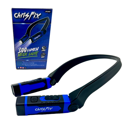 ChrisFix 300 Lumen Rechargeable Neck Light