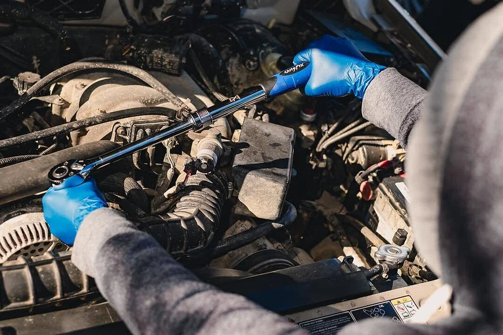 Chrisfix 3 Piece Extendable Ratchet Set 1/2" 3/8" 1/4" Drive - 72 Tooth