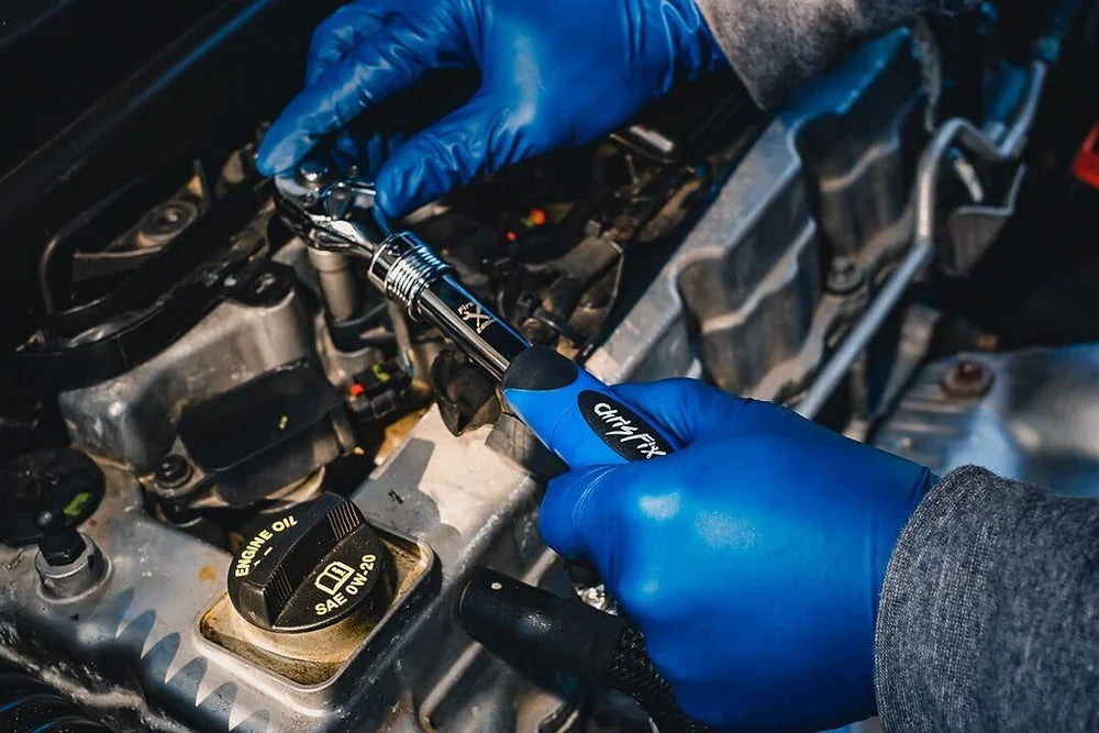 Chrisfix 3 Piece Extendable Ratchet Set 1/2" 3/8" 1/4" Drive - 72 Tooth