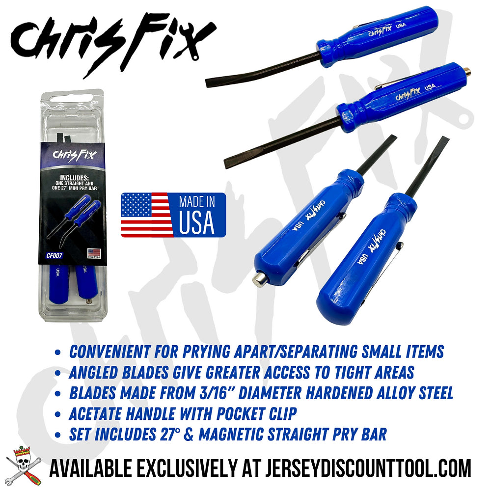 ChrisFix 2 Piece 5" Pocket Prybar Set