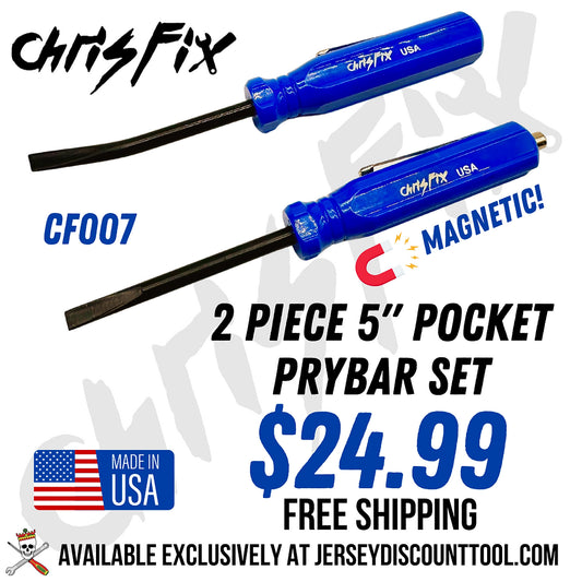 ChrisFix 2 Piece 5" Pocket Prybar Set